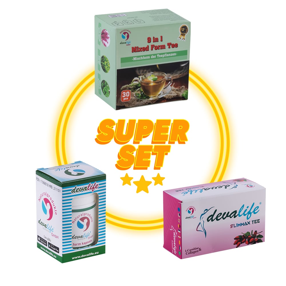 SUPER SET (2 Monate Nutzung – 8-11 Kg Garantie)